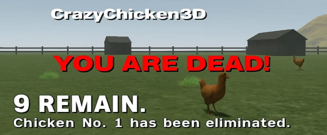 Play Crazy Chicken 3D - Game Thumbnail